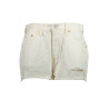 LEVI&39S JEANS SHORT WOMAN WHITE