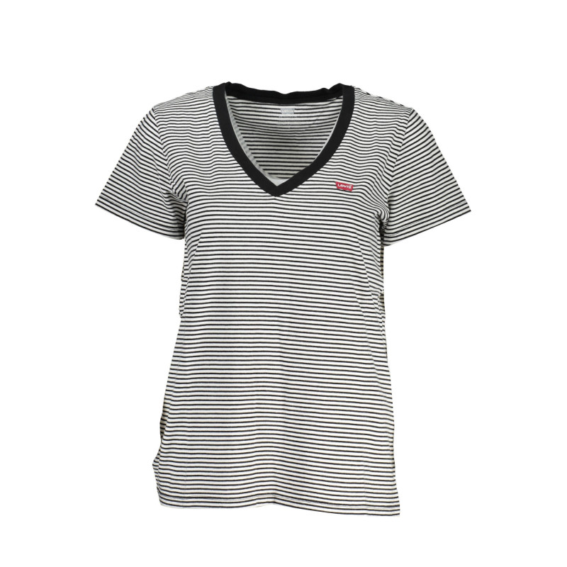 LEVI'S T-SHIRT MANICHE CORTE DONNA NERO