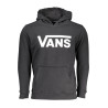 VANS FELPA SENZA ZIP BAMBINO NERO