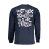 VANS T-SHIRT LONG SLEEVE MAN BLUE