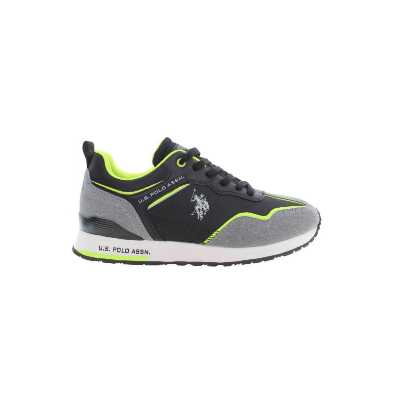 US POLO BEST PRICE BLACK MAN SPORT SHOES