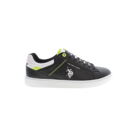 US POLO BEST PRICE BLACK MAN SPORT SHOES