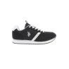 US POLO BEST PRICE BLACK MAN SPORT SHOES