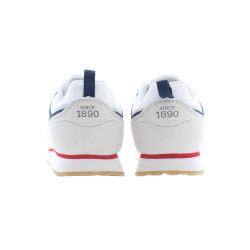 US POLO BEST PRICE WHITE KID SPORTS SHOE