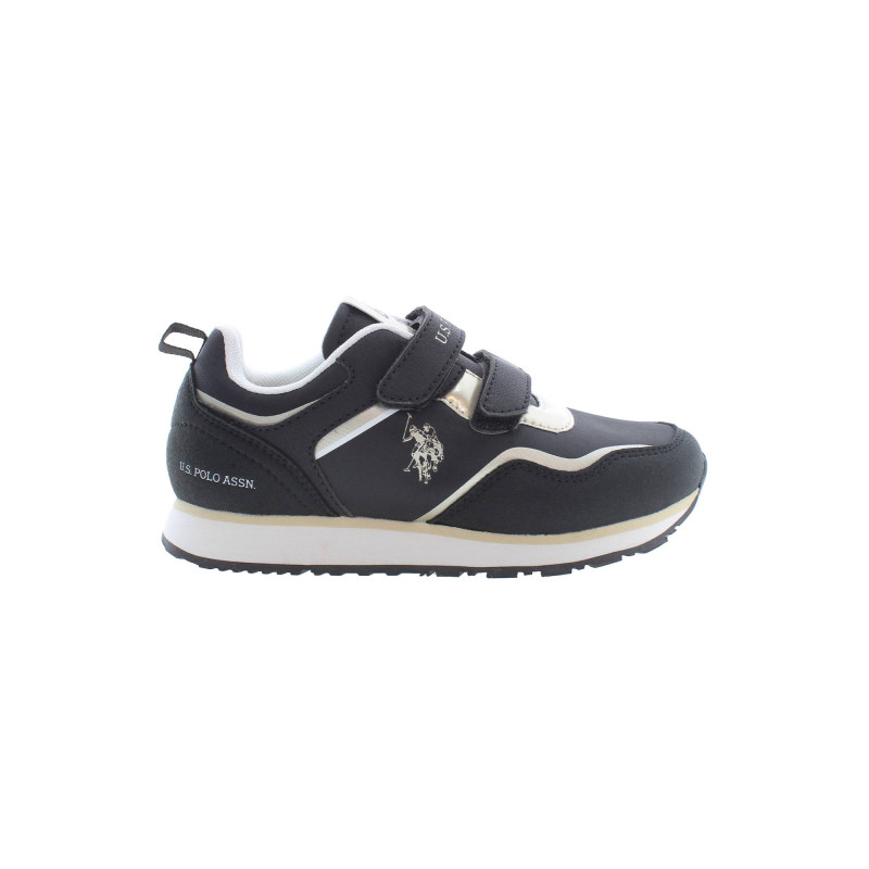 US POLO BEST PRICE BLACK KIDS SPORT SHOES