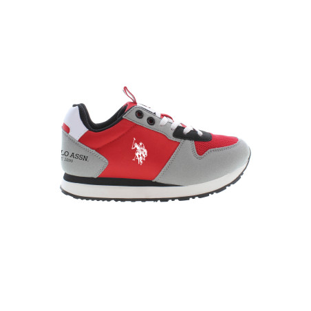 US POLO BEST PRICE RED SPORTS SHOES FOR KIDS