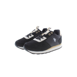 US POLO BEST PRICE BLACK KIDS SPORT SHOES