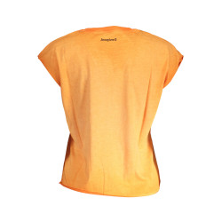 DESIGUAL ORANGE WOMAN SHORT SLEEVE T-SHIRT