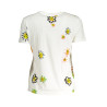 DESIGUAL T-SHIRT MANICHE CORTE DONNA BIANCO