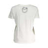 DESIGUAL T-SHIRT MANICHE CORTE DONNA BIANCO