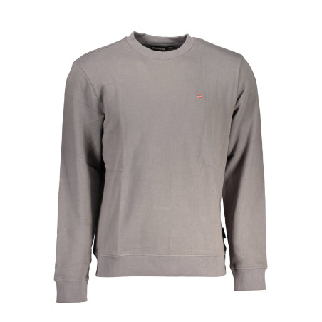 NAPAPIJRI SWEATSHIRT WITHOUT ZIP GRAY MAN