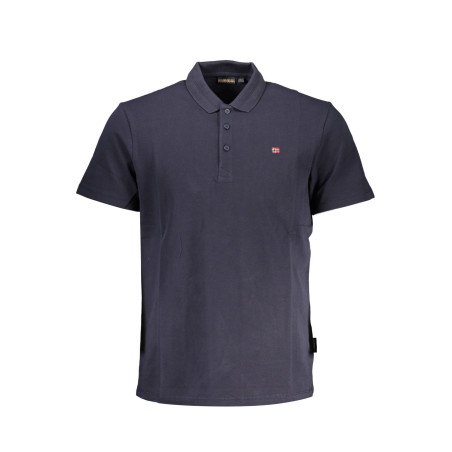 NAPAPIJRI POLO SHORT SLEEVE MAN BLUE