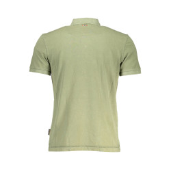 NAPAPIJRI POLO SHORT SLEEVE MAN GREEN