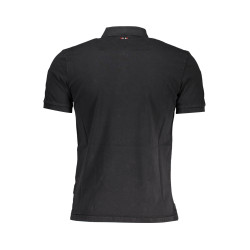 NAPAPIJRI POLO SHORT SLEEVE MAN BLACK