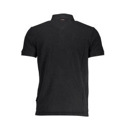 NAPAPIJRI POLO SHORT SLEEVE MAN BLACK