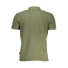 NAPAPIJRI POLO SHORT SLEEVE MAN GREEN