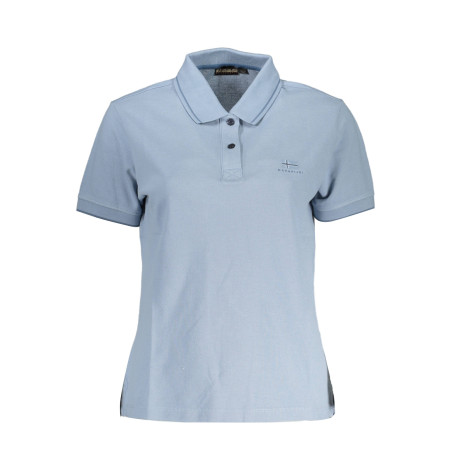 NAPAPIJRI LIGHT BLUE WOMEN&39S POLO SHIRT