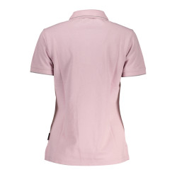 NAPAPIJRI POLO SHORT SLEEVE WOMAN PINK