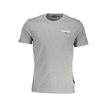 NAPAPIJRI T-SHIRT MANICHE CORTE UOMO GRIGIO