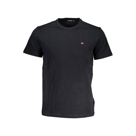 NAPAPIJRI T-SHIRT SHORT SLEEVE MAN BLACK