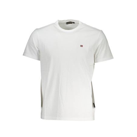 NAPAPIJRI T-SHIRT SHORT SLEEVE MAN WHITE