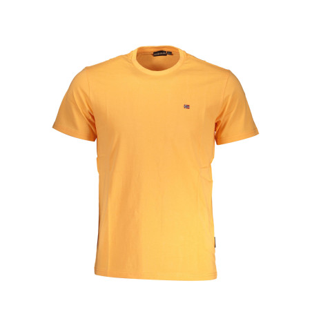 NAPAPIJRI T-SHIRT MANICHE CORTE UOMO ARANCIO