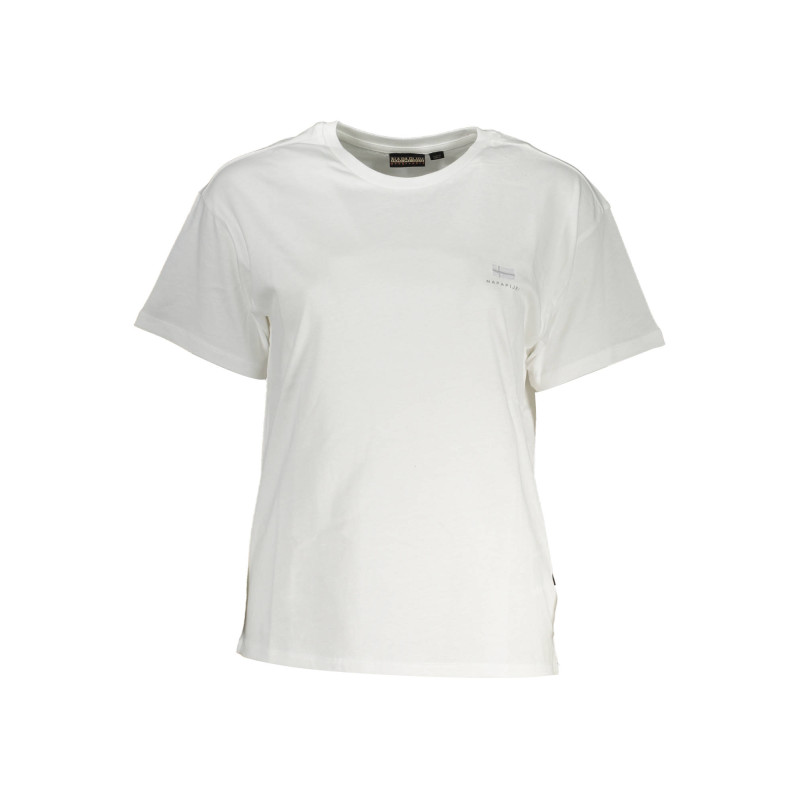 NAPAPIJRI T-SHIRT MANICHE CORTE DONNA BIANCO