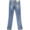 RE-START JEANS DENIM DONNA AZZURRO