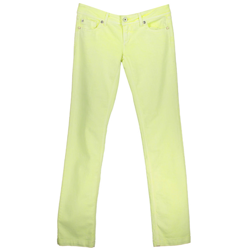 RE-START PANTALONE DONNA GIALLO