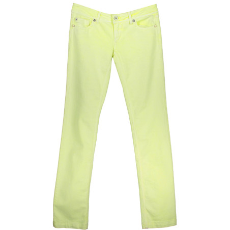 RE-START YELLOW WOMEN&39S TROUSERS