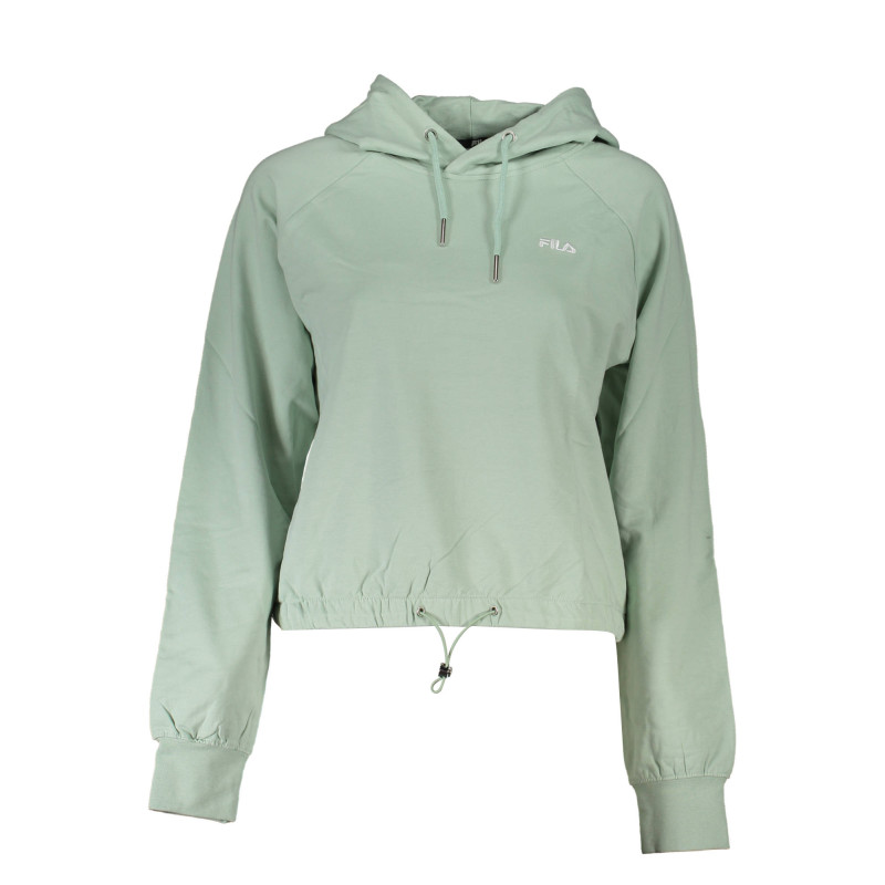 FILA WOMEN&39S GREEN SWEATSHIRT WITHOUT ZIP