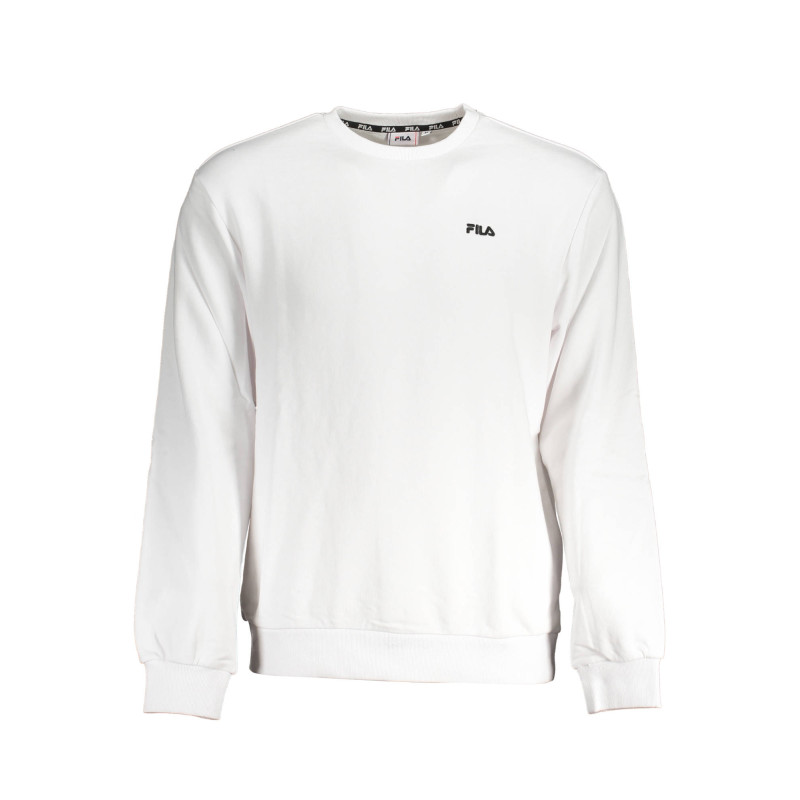 FILA WHITE MEN&39S SWEATSHIRT WITHOUT ZIP