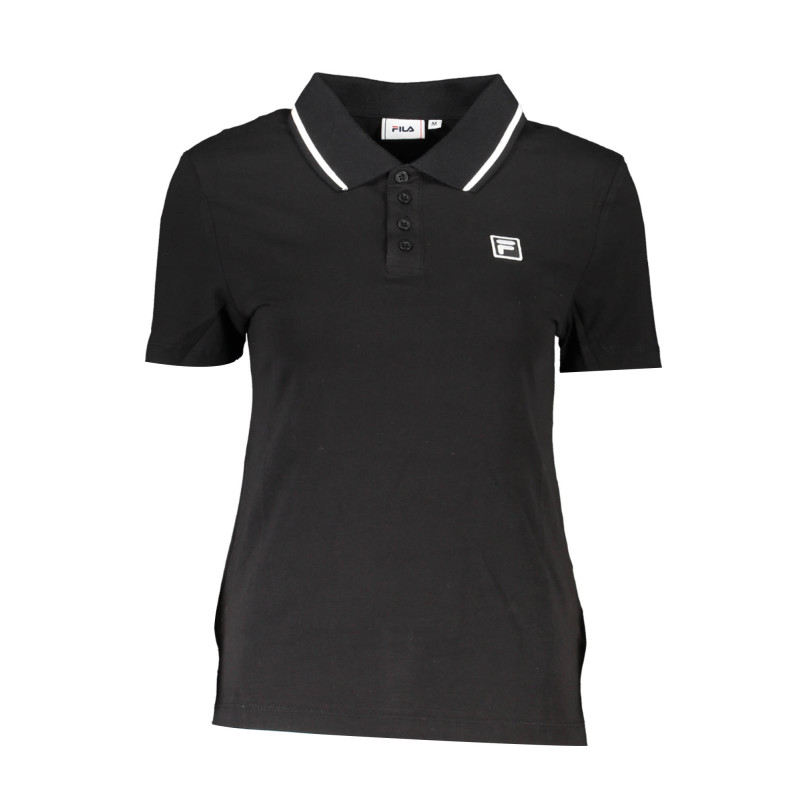 FILA POLO SHORT SLEEVE WOMAN BLACK