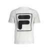 FILA T-SHIRT MANICHE CORTE UOMO BIANCO