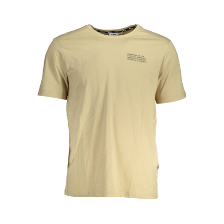 FILA T-SHIRT MANICHE CORTE UOMO BEIGE