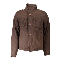 EDDY WOOD MEN&39S BROWN JACKET