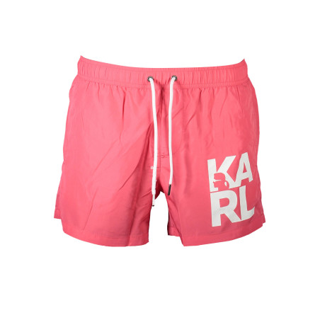 KARL LAGERFELD BEACHWEAR COSTUME PARTE SOTTO UOMO ROSA