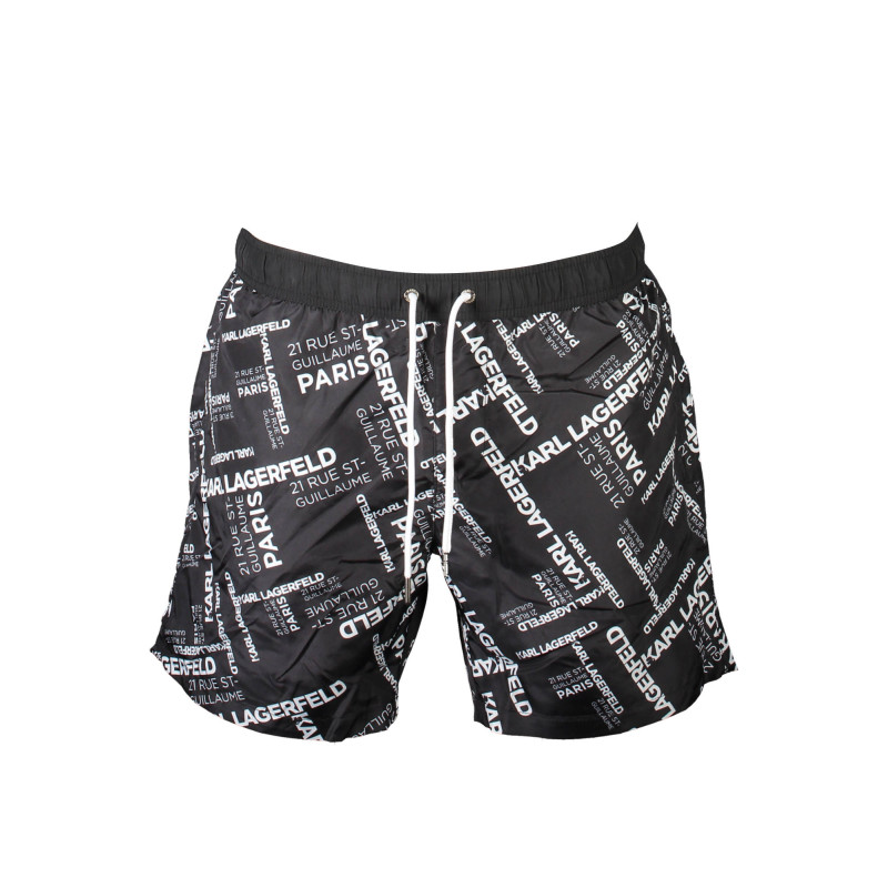 Karl Lagerfeld Beachwear KL21MBM14_NERO_BLACK