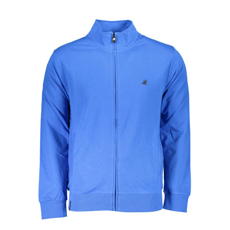 US GRAND POLO SWEATSHIRT WITH ZIP MAN BLUE