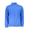 US GRAND POLO SWEATSHIRT WITH ZIP MAN BLUE