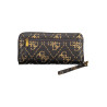 GUESS JEANS WOMEN&39S WALLET BROWN