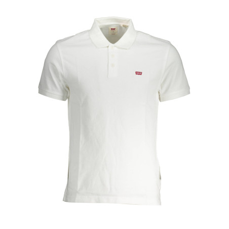 LEVI&39S POLO SHORT SLEEVE MAN WHITE