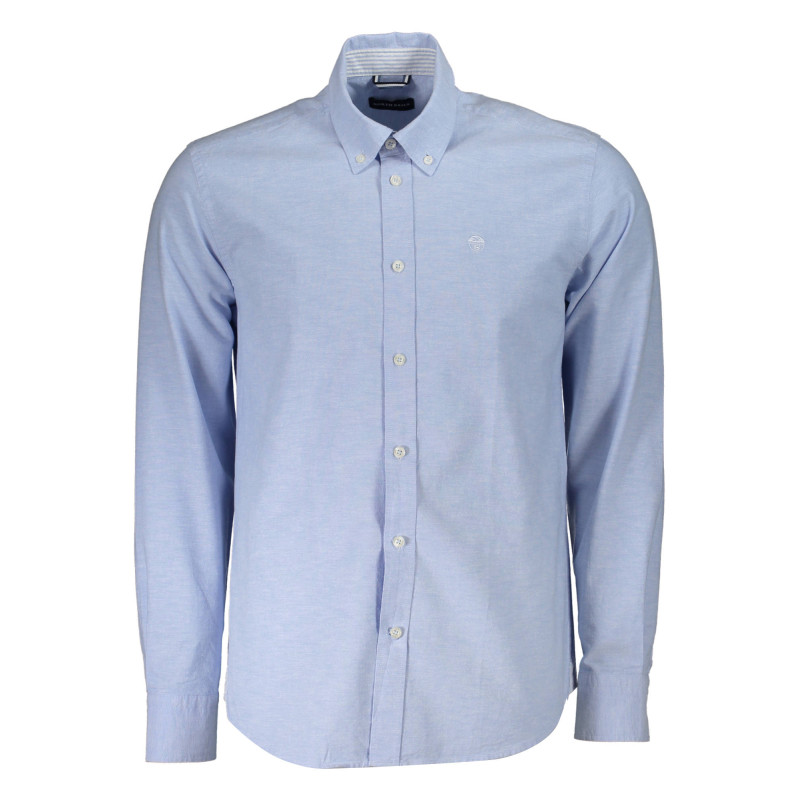 NORTH SAILS LIGHT BLUE MAN LONG SLEEVED SHIRT