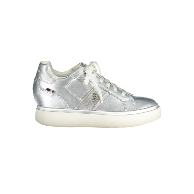 US POLO BEST PRICE SILVER WOMEN&39S SPORTS SHOES