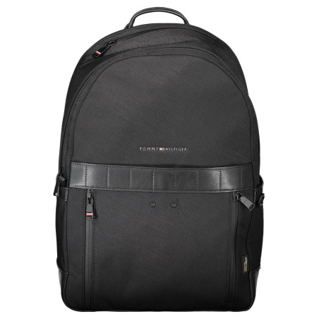 TOMMY HILFIGER MAN BLACK BACKPACK