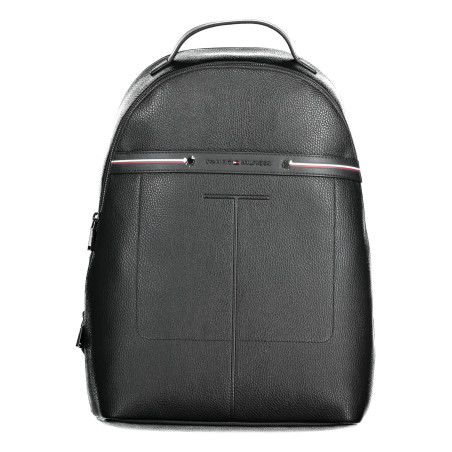 TOMMY HILFIGER MAN BLACK BACKPACK