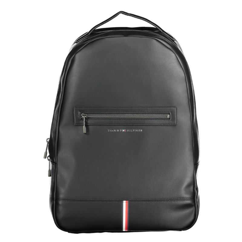 TOMMY HILFIGER MAN BLACK BACKPACK