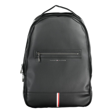 TOMMY HILFIGER MAN BLACK BACKPACK