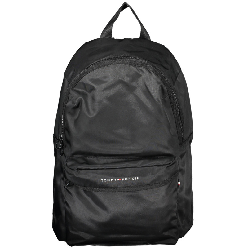 TOMMY HILFIGER MAN BLACK BACKPACK