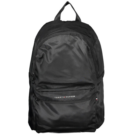 TOMMY HILFIGER MAN BLACK BACKPACK